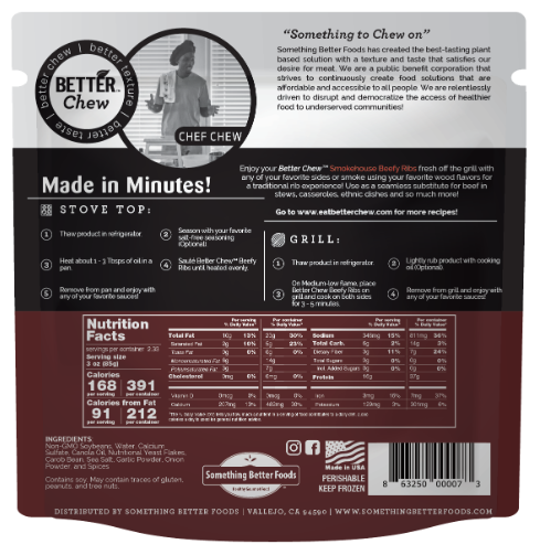 Better Chew - Beefy Ribs - 7oz