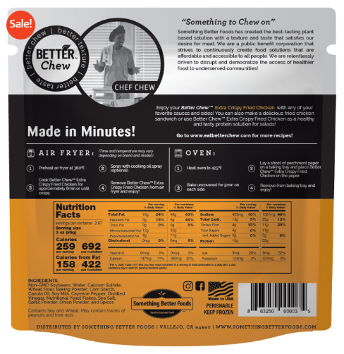 Better Chew - Fried Chicken - 8oz