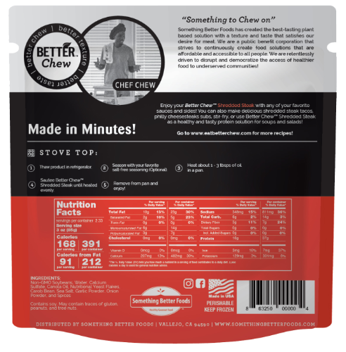 Better Chew - Shredded Steak - 7oz